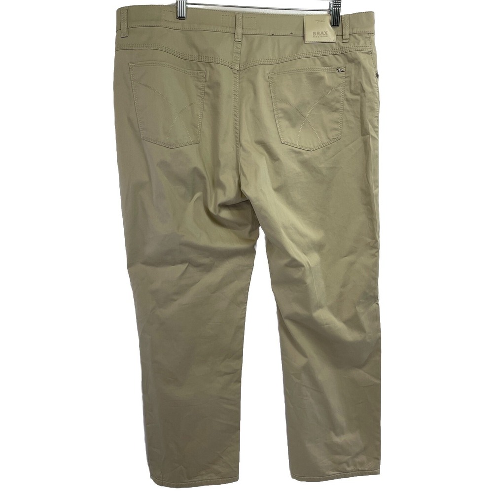 Brax Casual  Cooper Regular Men 40x30 Beige Pant (CC19) NWTs - Picture 5 of 6